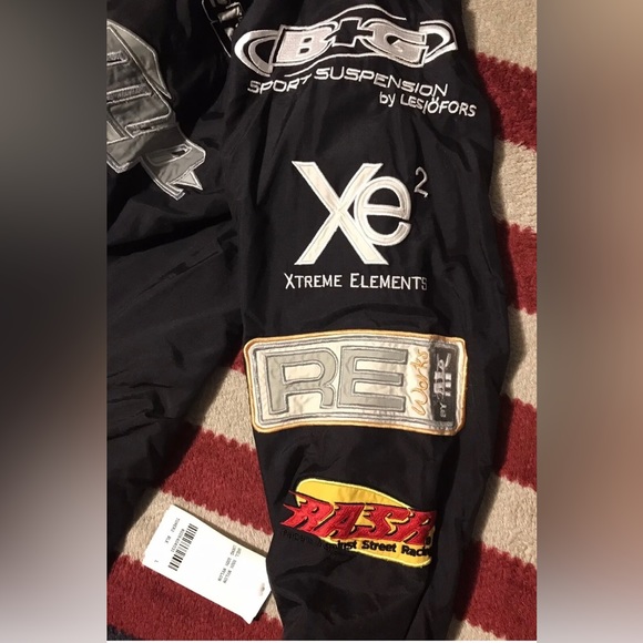 Vintage Realwheelz Racing Windbreaker Jacket L Cars Import Toyo Apc Supreme Max - Picture 7 of 12